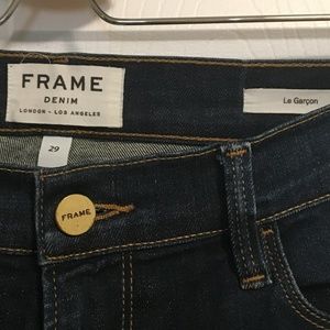 Frame Denim Jeans - Frame Denim Le Garcon Sz 29 Rosewood Frame Denim Jeans - Frame Denim Le Garcon Sz 29 Rosewood